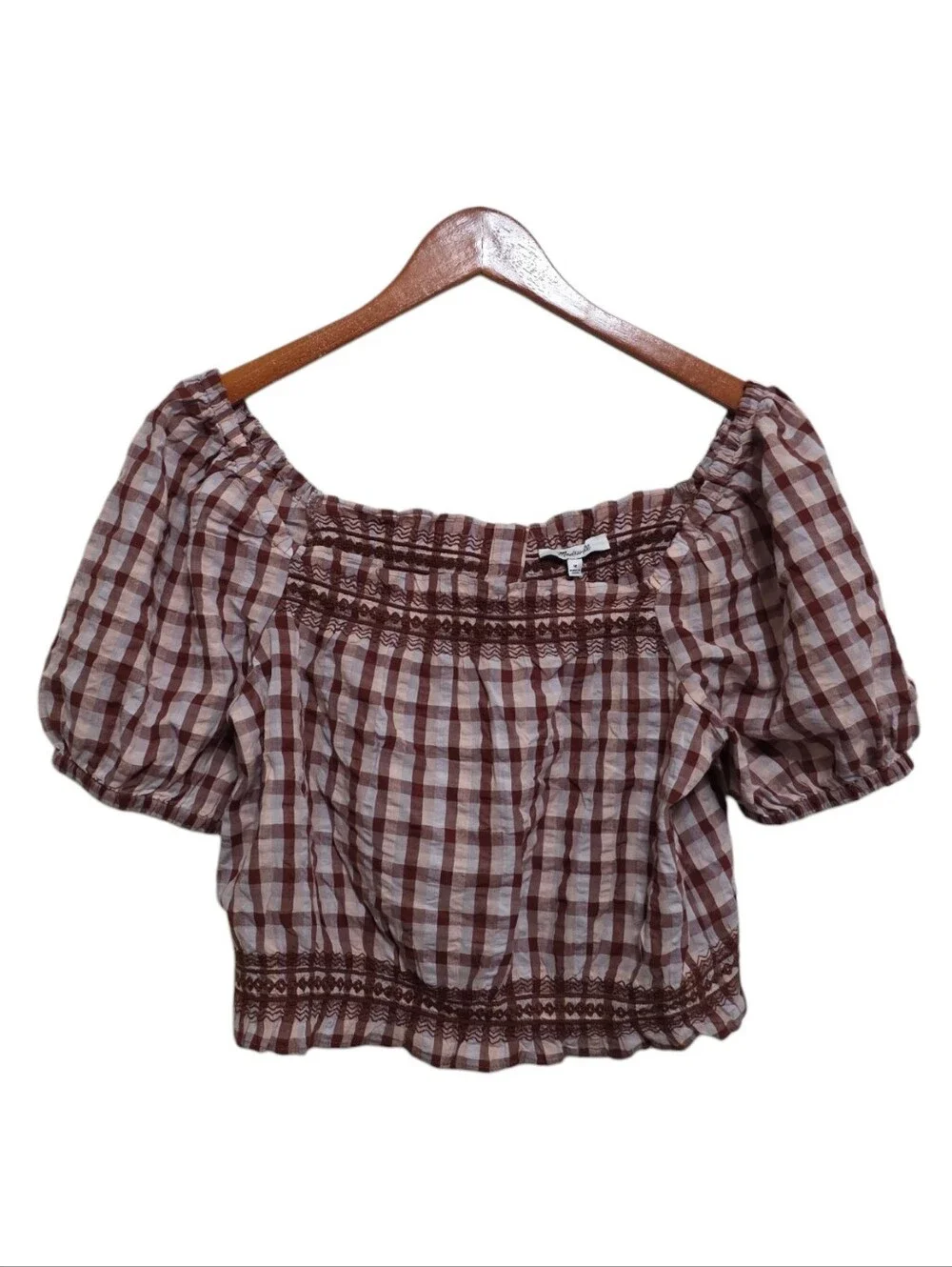 Madewell cropped length